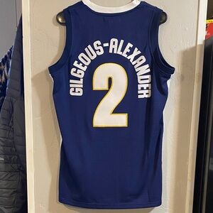 Nike Gilgeous-Alexander #2 Navy Basketball Jersey
